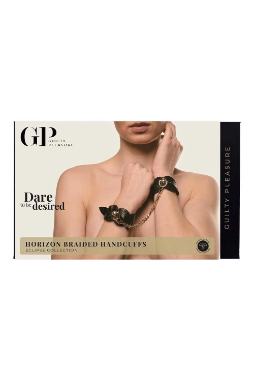 GUILTY PLEASURE HORIZON BRAIDED HANDCUFFS