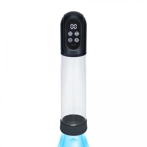 Engage - Automatic Waterproof Penis Pump and Masturbator - Gun Metal