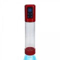 MegaLift - Automatic Waterproof Penis Pump - Metallic Red