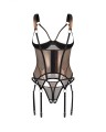 Soranna gorset i stringi otwarte 2XL/3XL