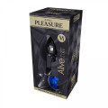 Mini Metal Butt Plug M blue