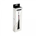 Red & black flogger