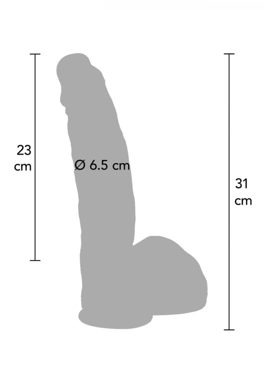 Ultra Realistic Dildo Silicone 29 cm