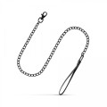 Bedroom Fantasies - Faux Leather Collar & Chain Black