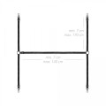 Bedroom Fantasies - Under the bed Restraint Bondage Set Black