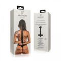 Bedroom Fantasies - Collar with Wrist Cuffs Body Restraint Set Black