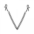 Bedroom Fantasies - Nipple Clamps with Chain Black