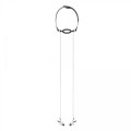 Bedroom Fantasies - Nipple Clamps & Silicone Gag Ring Black