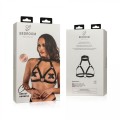 Bedroom Fantasies - Chiara Bondage Harness Black