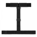 Bedroom Fantasies - Soft Straps Arm and Neck Restraints Black