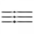 Bedroom Fantasies - Set of 3 Ball Gags Black