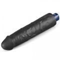 9.5" REAL SOFTEE Rechargeable TPE Vibrating Dildo(Black
