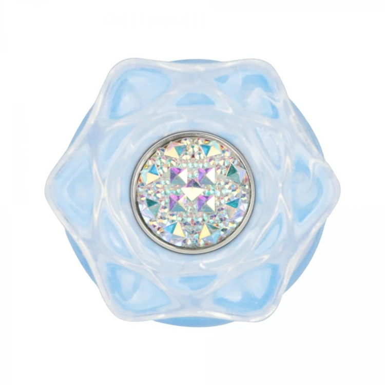 Gemoria Silicone Butt Plug (Glow-In-The-Dark) - blue