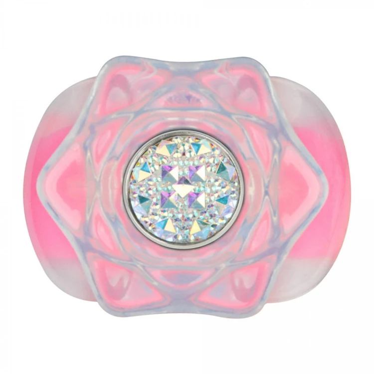 Gemoria Silicone Butt Plug - Dual Crescent  (Glow-In-The-Dark)