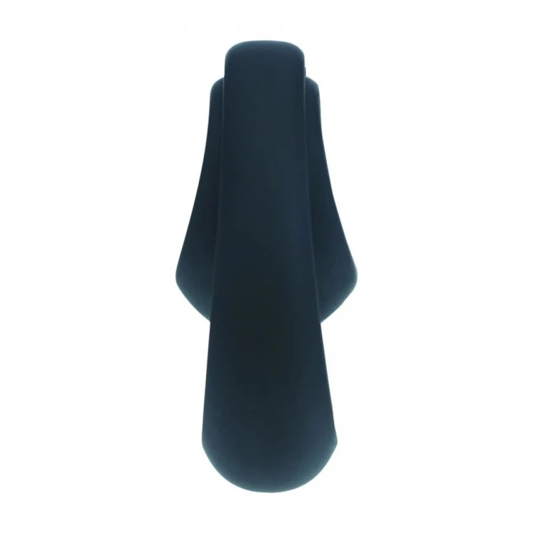 Double Ergo Silicone Cockring - Black