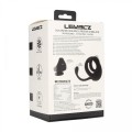 Dual Motor Silicone Cockring with Prostate Stimulator - Black