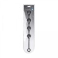 Waterdrop Silicone Anal Balls - L - 40mm - Black