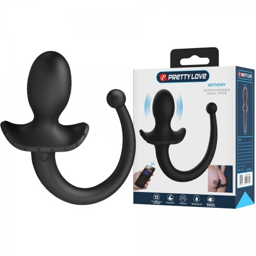 Pretty Love Anthony Smart App Vibrating Anal Plug