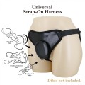 Pretty Love Fogg II Black Universal Harness Briefs