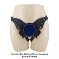 Pretty Love Caldric II Black & Blue Universal Harness Briefs