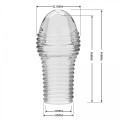 Pretty Love Penis Sleeve – Hoytt (Clear)