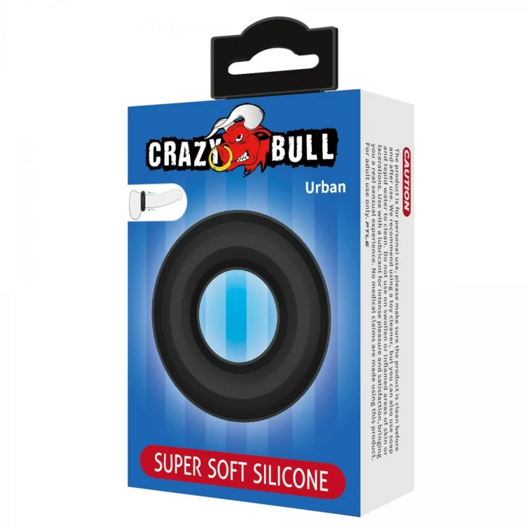 Crazy Bull Urban Super Soft Silicone Cock Ring