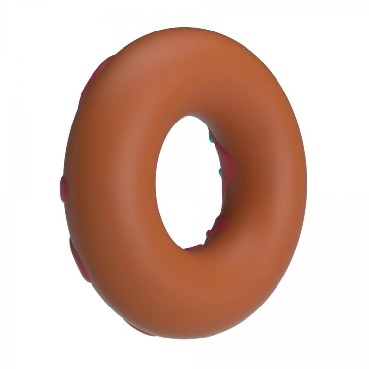 Pretty Love Berry Super Donut Silicone Cock Ring