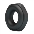 Crazy Bull Jarvius Super Soft Silicone Cock Ring – Black
