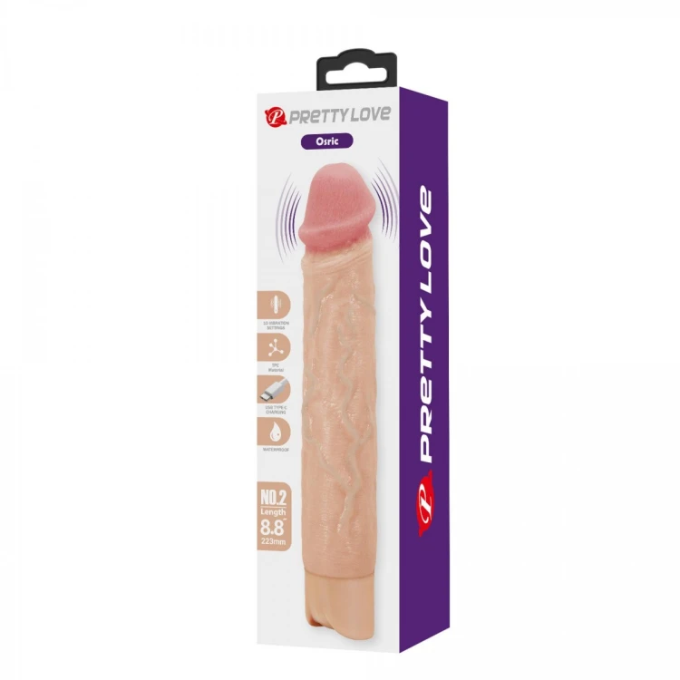 Pretty Love Osric Realistic Vibrating Dildo