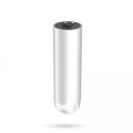 QUACKERS USB RECHARGEABLE VIBRATING BULLET WHITE CRUSHIOUS