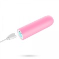 QUACKERS USB RECHARGEABLE VIBRATING BULLET PINK CRUSHIOUS
