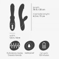CRUSHIOUS DARE DONG RECHARGEABLE RABBIT VIBRATOR