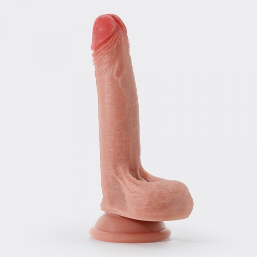 CRUSHIOUS INVIKTUS 7 LIQUID SILICONE DILDO FLESH