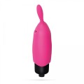 CRUSHIOUS O-PET RABBIT WITH 10 VIBRATION BULLET PINK