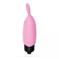 CRUSHIOUS O-PET RABBIT WITH 10 VIBRATION BULLET PASTEL PINK