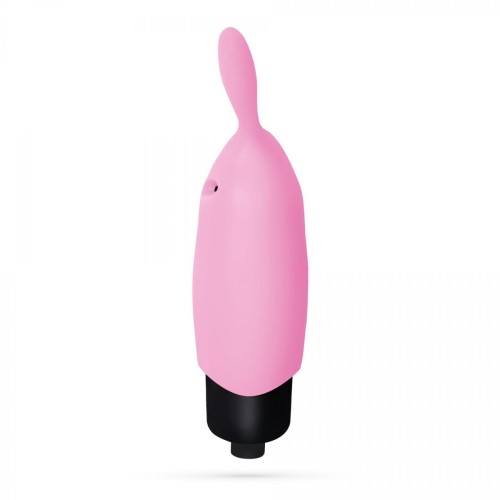 CRUSHIOUS O-PET RABBIT WITH 10 VIBRATION BULLET PASTEL PINK