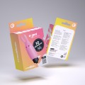 CRUSHIOUS O-PET RABBIT WITH 10 VIBRATION BULLET PASTEL PINK