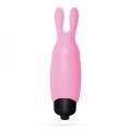 CRUSHIOUS O-PET RABBIT WITH 10 VIBRATION BULLET PASTEL PINK