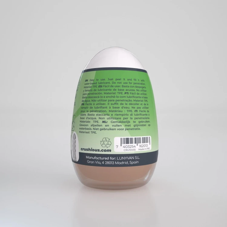 CRUSHIOUS EZY EGG THE EXPERT MASTURBATOR EGG