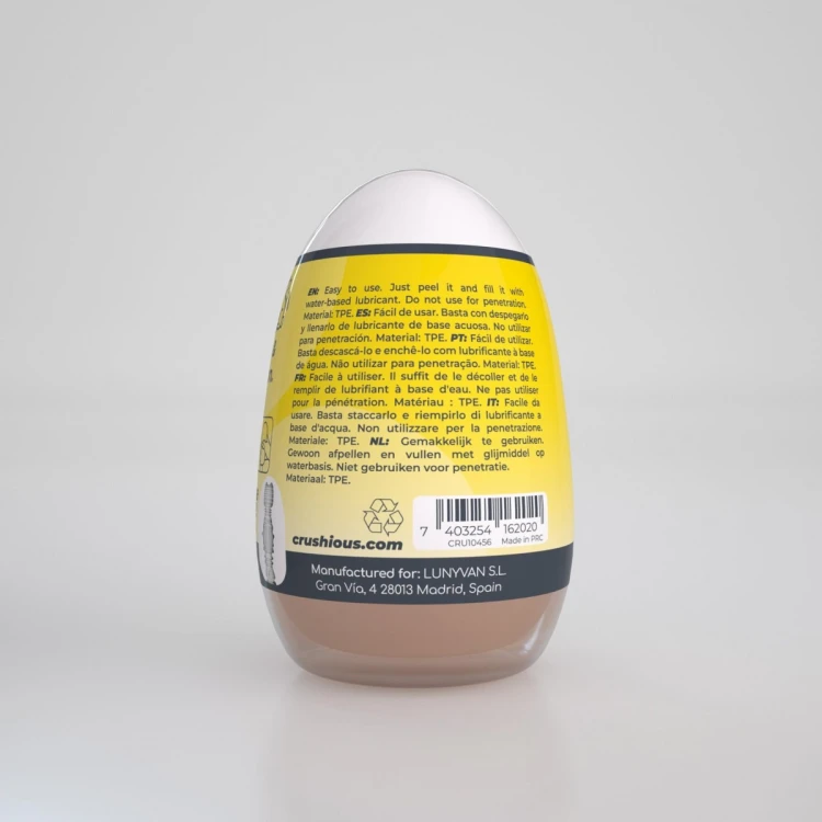 CRUSHIOUS EZY EGG ANAL MASTURBATOR EGG