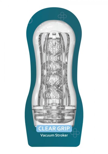 Clear Grip Vacuum Stroker