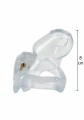 Clear Control Cock Cage Regular
