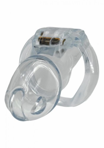 Clear Control Cock Cage Long