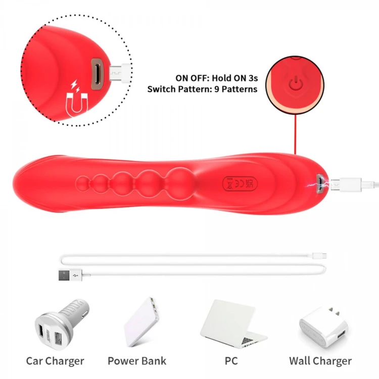 Trident Red Four-point vibration