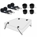 Fetish B-Series Bed Restraint Set 2.0