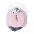 Heavy-duty Fluffy Handcuffs - Powder Pink