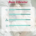 Vibrating Silicone Love EGG USB 7 vibration and thrust functions / Remote control White