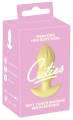 Cuties Vibrating Plug Yellow