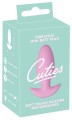 Cuties Vibrating Plug Rose