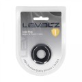 Solid Silicone Cockring - XS - Black